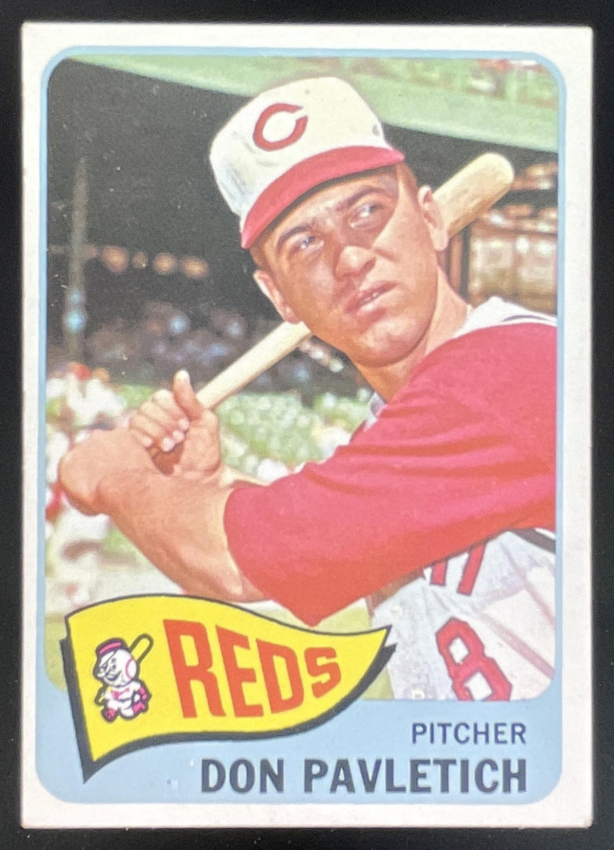 1965 Topps #472 Don Pavletich product image 1, provided for visual reference and product detail review