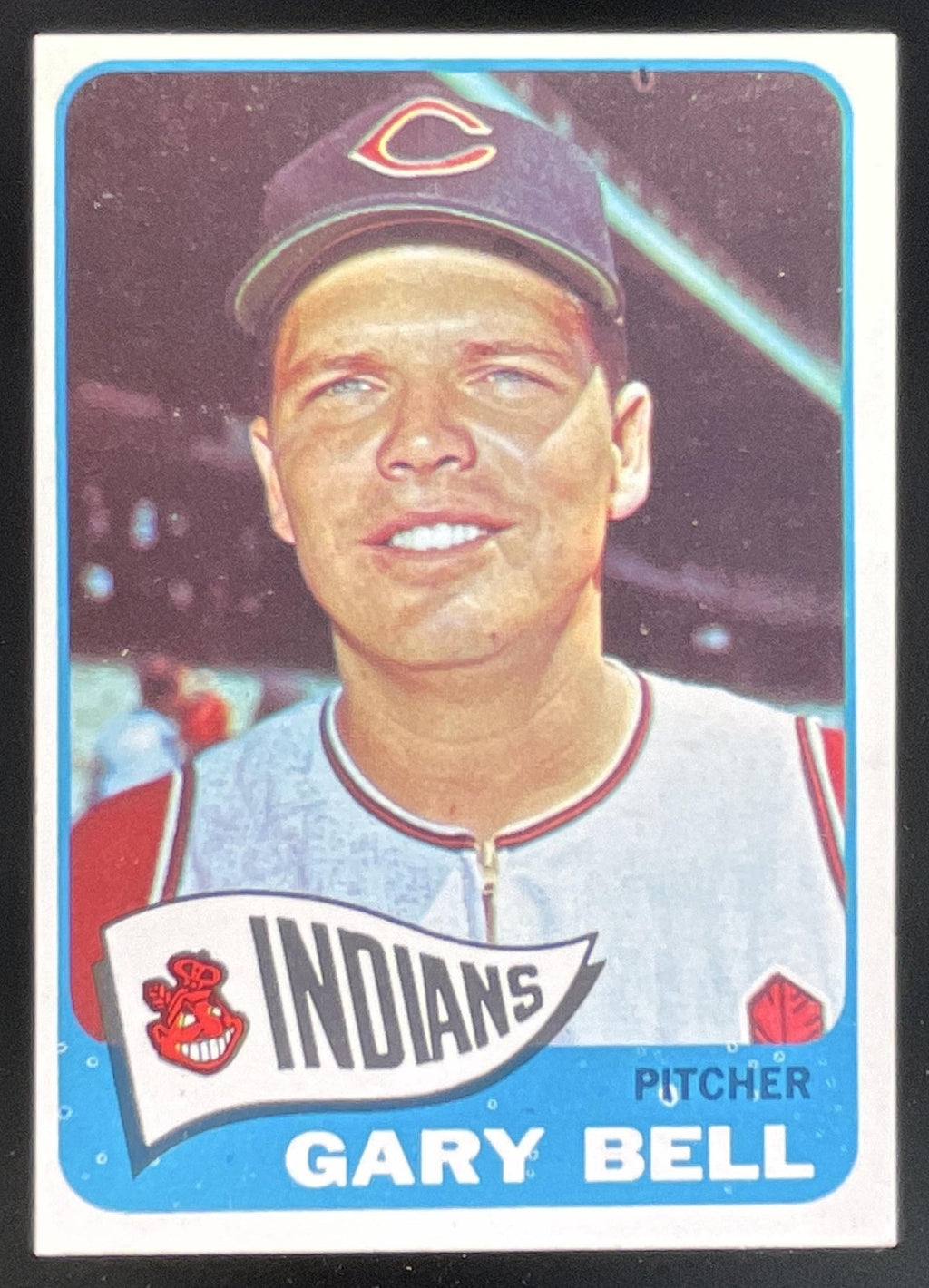 1965 Topps #424 Gary Bell product image 1, provided for visual reference and product detail review