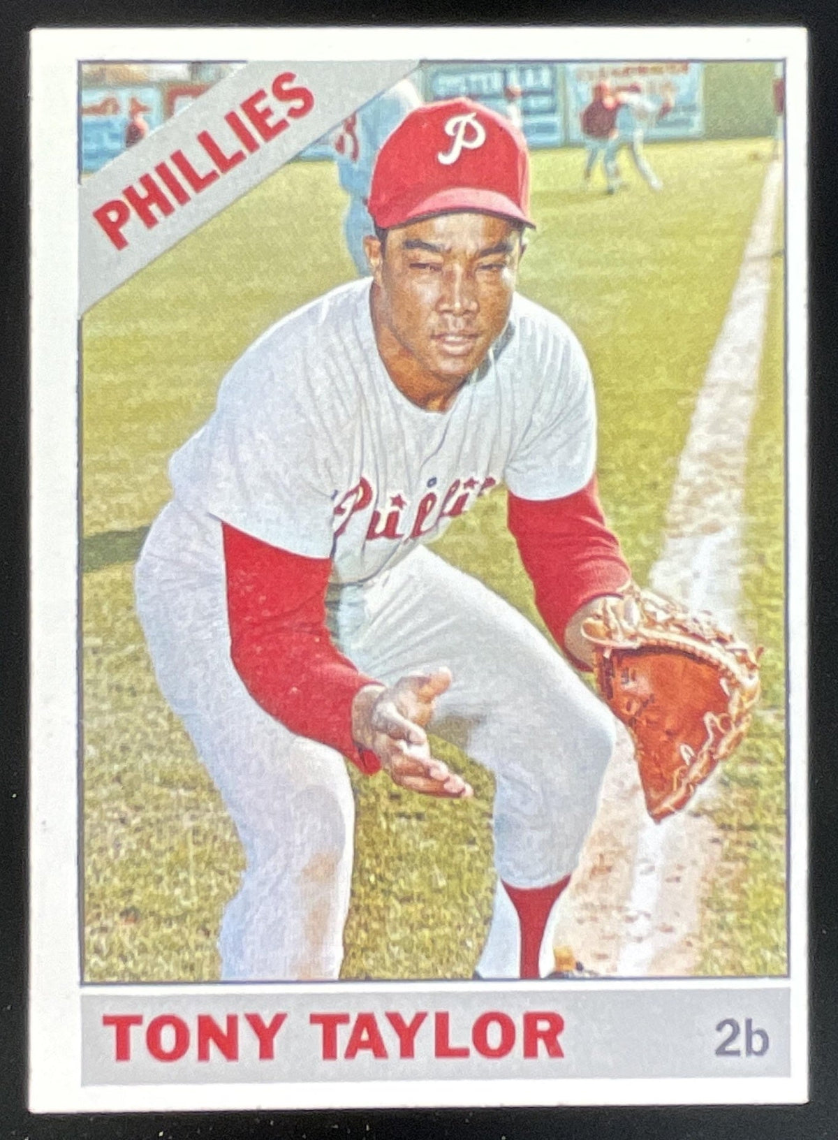1966 Topps #585 Tony Taylor product image 1, provided for visual reference and product detail review