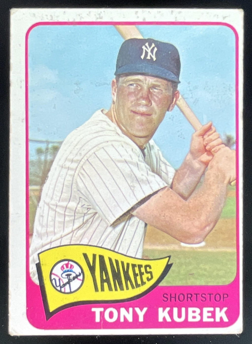 1965 Topps #65 Tony Kubek product image 1, provided for visual reference and product detail review