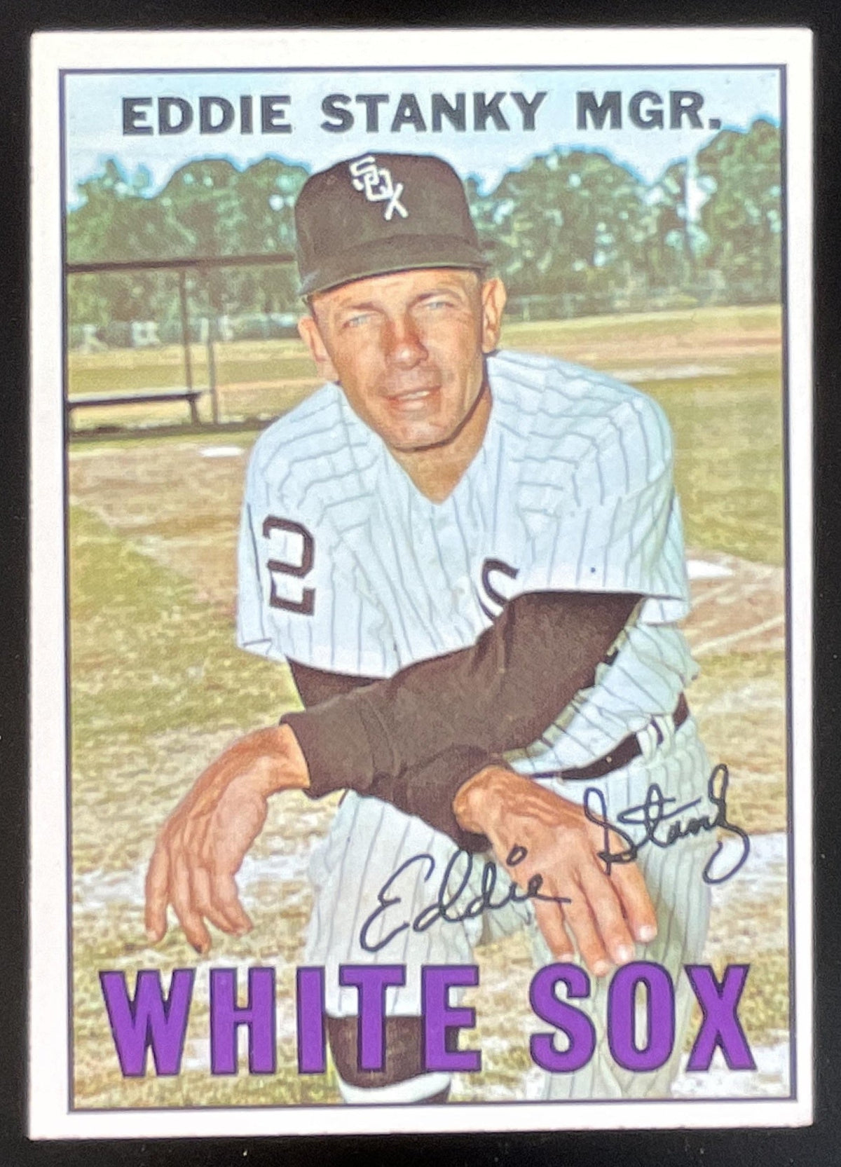 1967 Topps #81 Eddie Stanky product image 1, provided for visual reference and product detail review