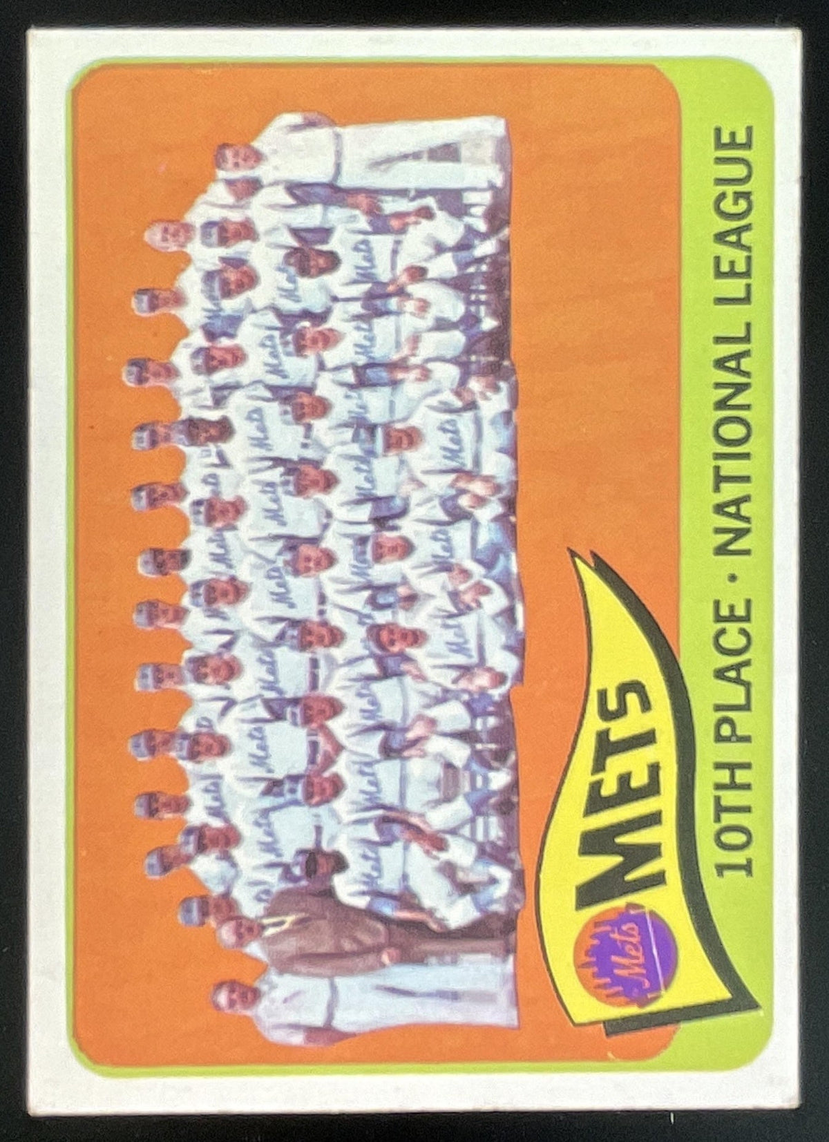 1965 Topps #551 New York Mets product image 1, provided for visual reference and product detail review