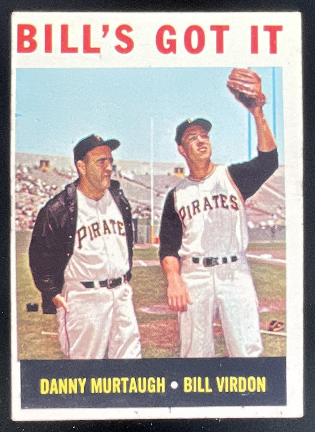 1964 Topps #268 Bill's Got It Danny Murtaugh Bill Virdon C product image 1, provided for visual reference and product detail