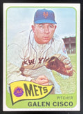1965 Topps #364 Galen Cisco product image 1, provided for visual reference and product detail review