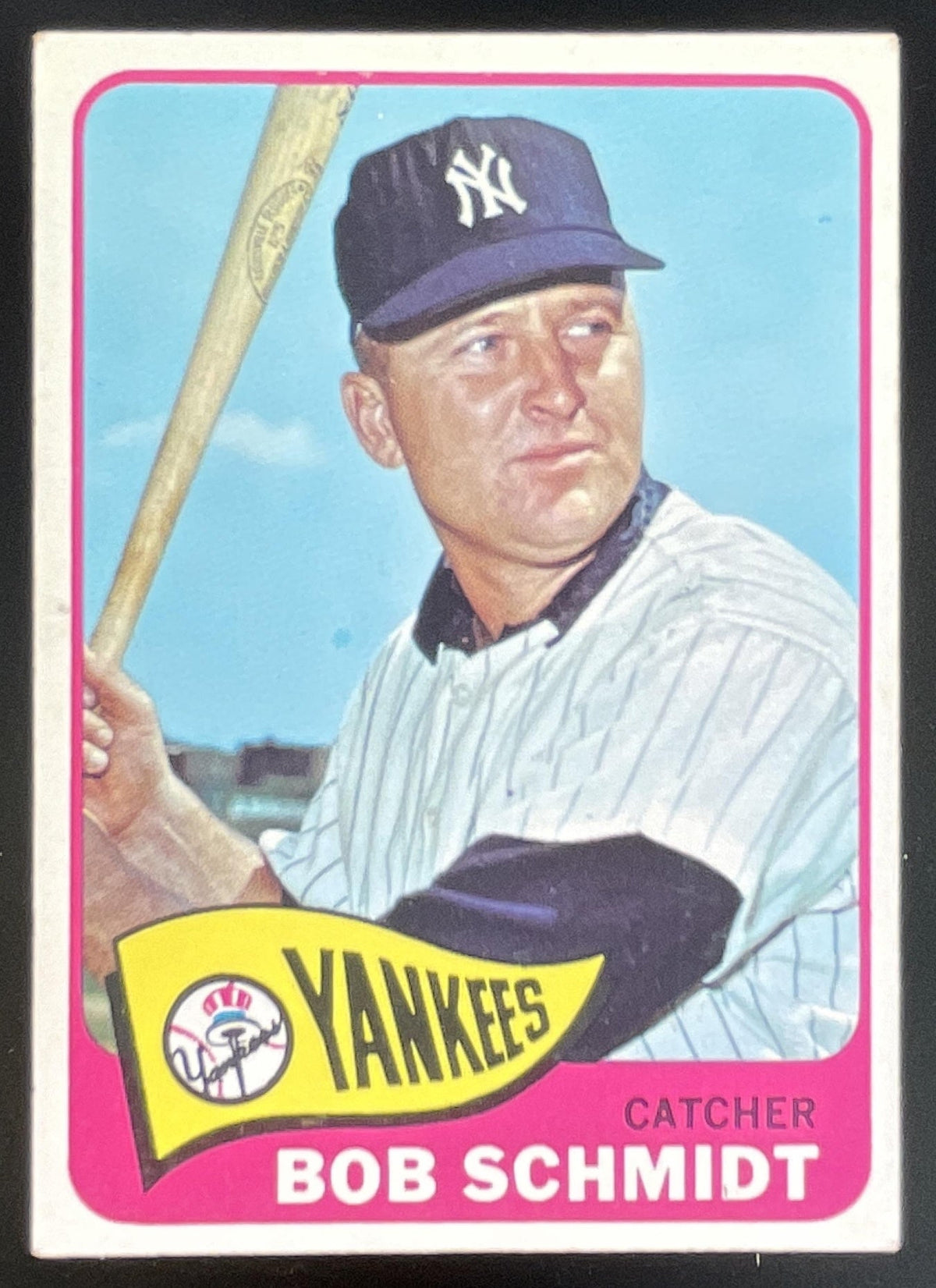 1965 Topps #582 Bob Schmidt product image 1, provided for visual reference and product detail review