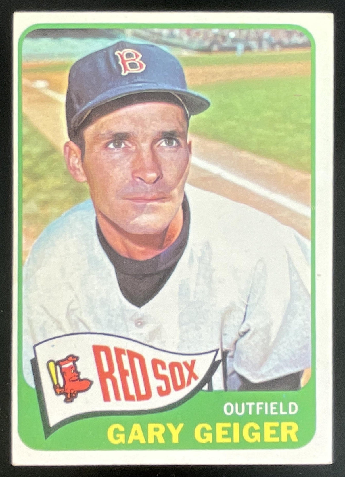 1965 Topps #452 Gary Geiger product image 1, provided for visual reference and product detail review