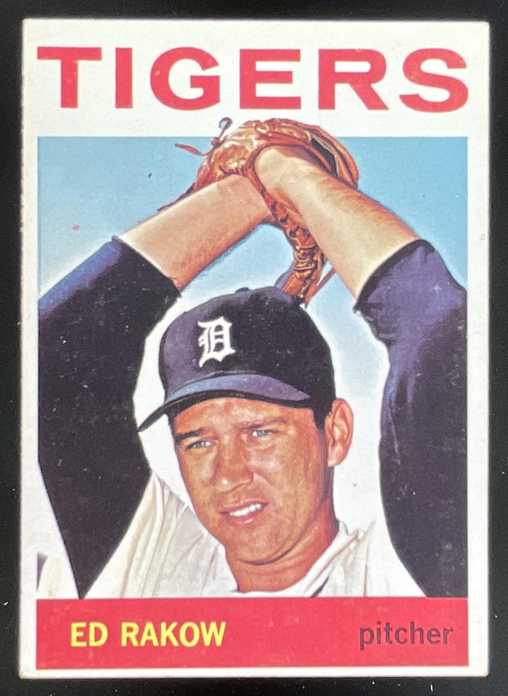 1964 Topps #491 Ed Rakow product image 1, provided for visual reference and product detail review