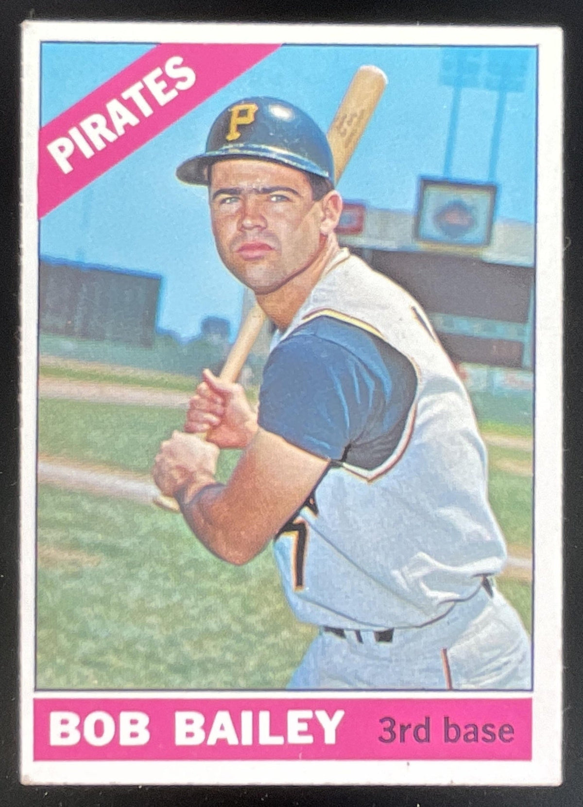 1966 Topps #485 Bob Bailey product image 1, provided for visual reference and product detail review