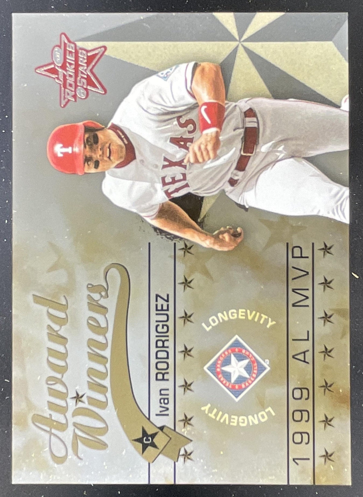 2002 Leaf Rookies & Stars Longevity #295 Ivan Rodriguez /100 product image 1, provided for visual reference and product