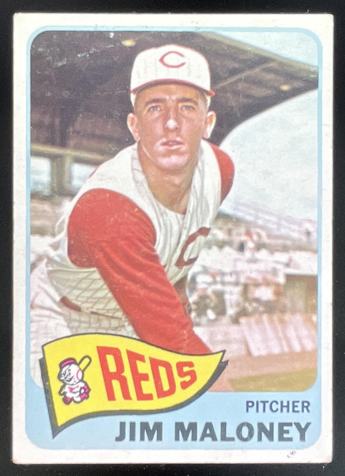 1965 Topps #530 Jim Maloney product image 1, provided for visual reference and product detail review