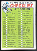 1964 Topps #274 4th Series Checklist: 265-352 product image 1, provided for visual reference and product detail review