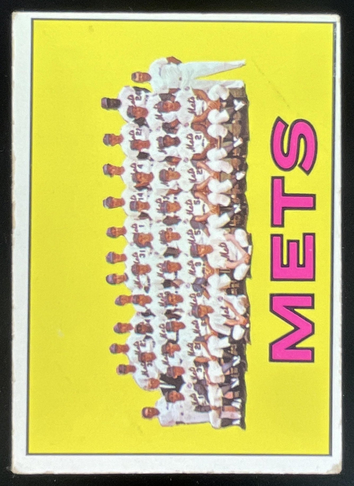 1967 Topps #42 New York Mets product image 1, provided for visual reference and product detail review