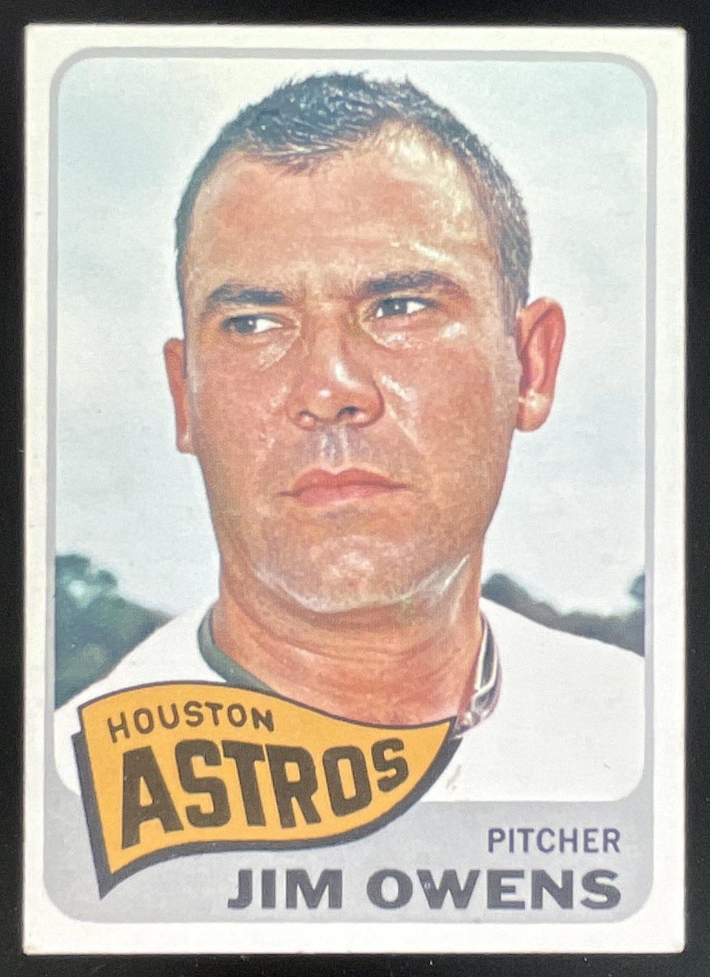 1965 Topps #451 Jim Owens product image 1, provided for visual reference and product detail review