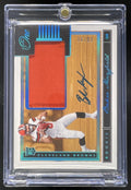 2018 Panini One Rookie Patch Autographs Blue #2 Baker Mayfield RC Auto /99 product image 1, provided for visual reference
