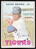 1967 Topps #134 Gates Brown product image 1, provided for visual reference and product detail review