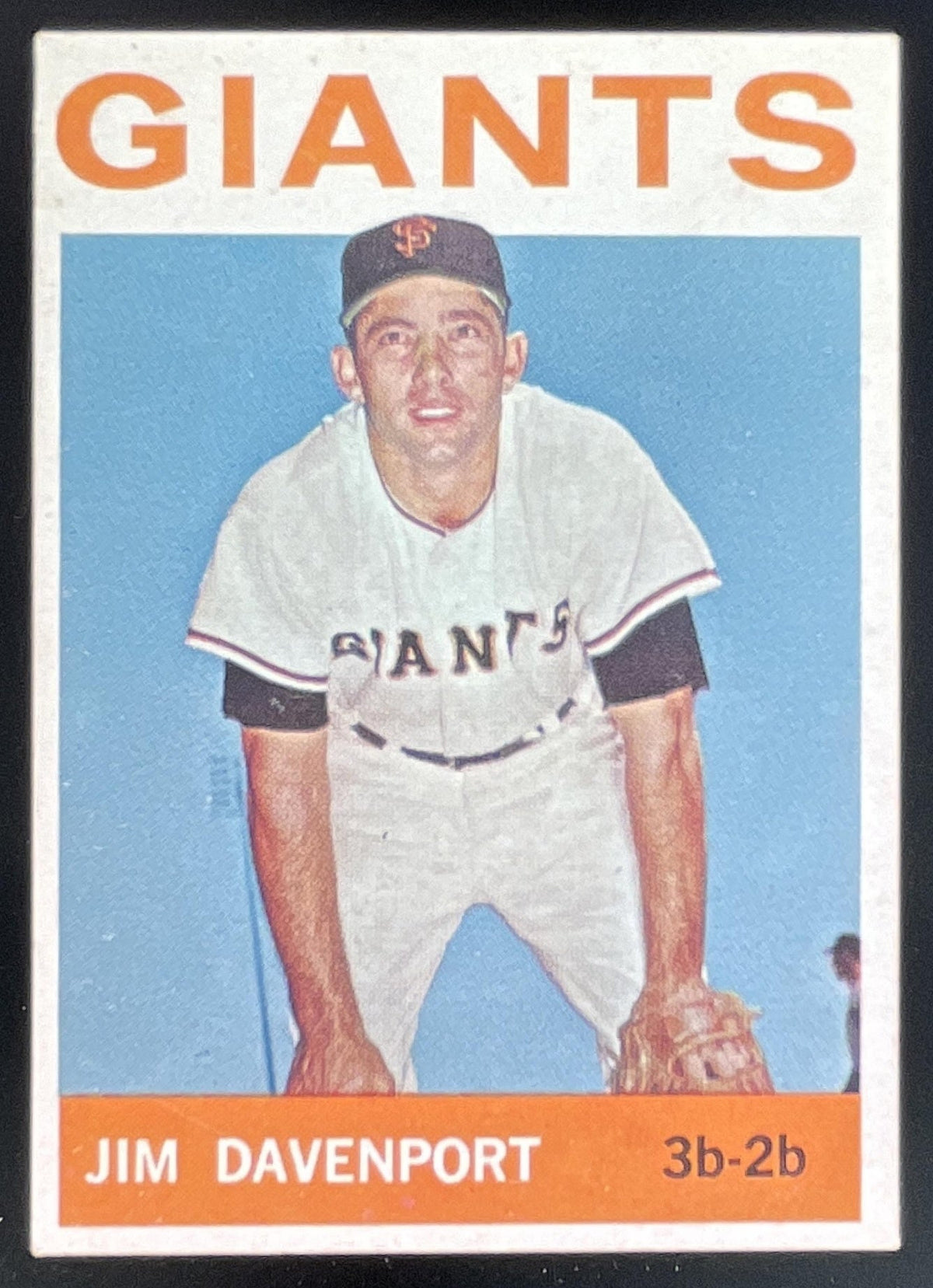 1964 Topps #82 Jim Davenport product image 1, provided for visual reference and product detail review