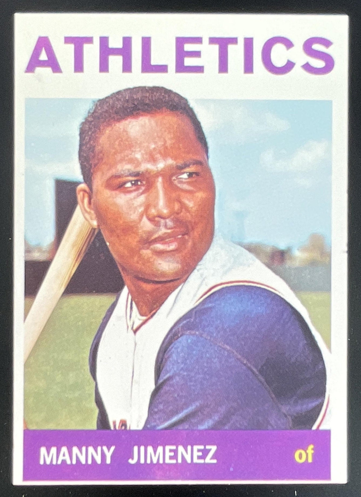 1964 Topps #574 Manny Jimenez product image 1, provided for visual reference and product detail review