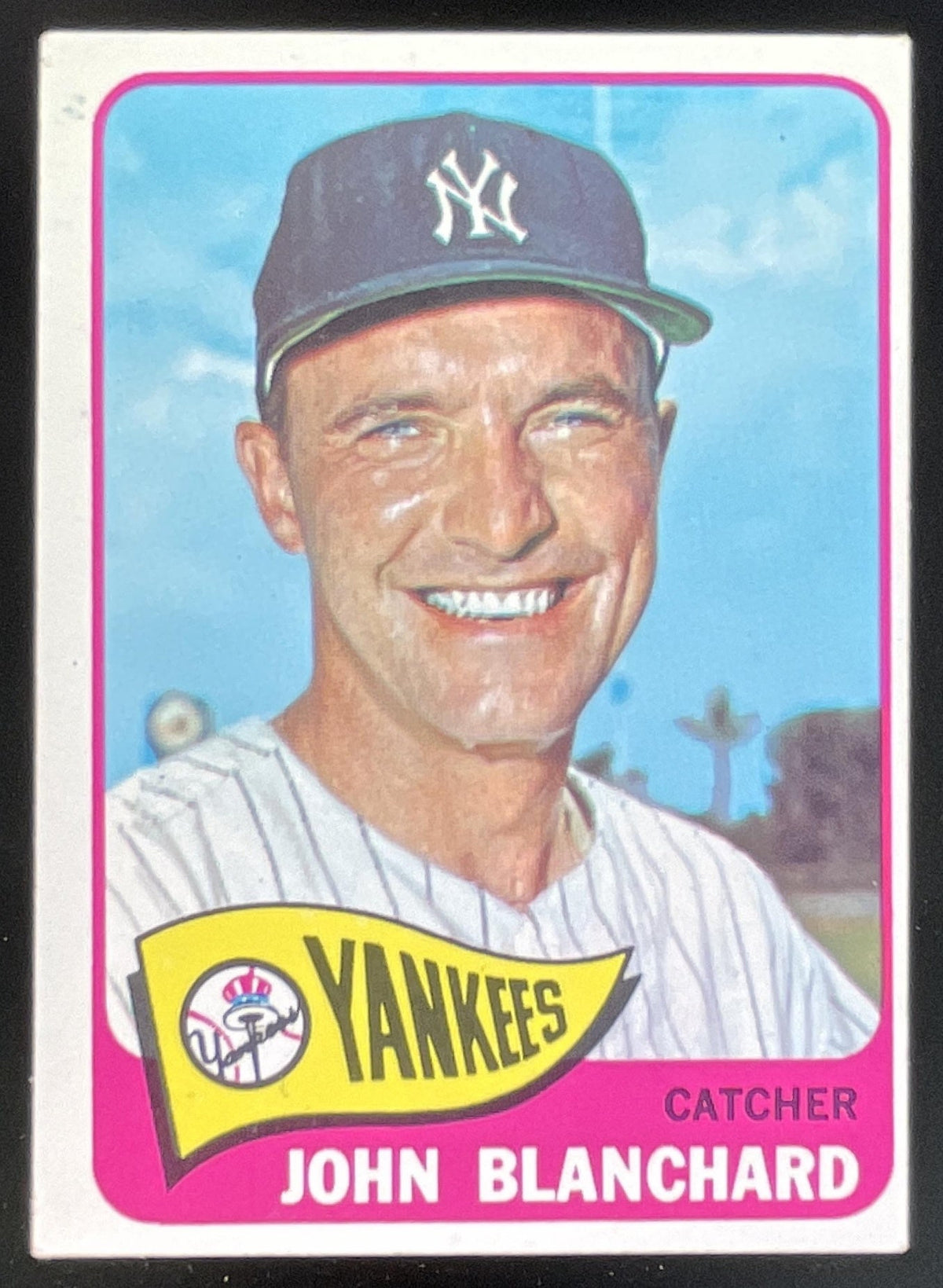 1965 Topps #388 John Blanchard product image 1, provided for visual reference and product detail review