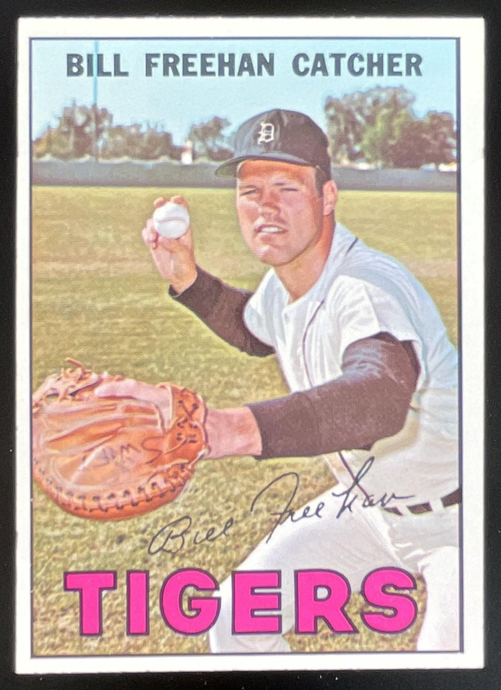 1967 Topps #48 Bill Freehan product image 1, provided for visual reference and product detail review
