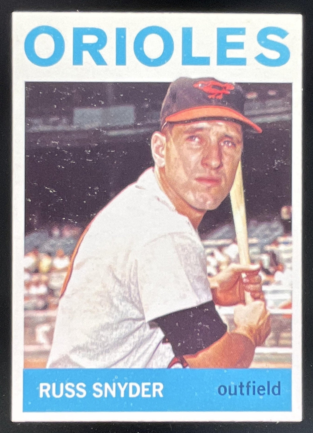 1964 Topps #126 Russ Snyder product image 1, provided for visual reference and product detail review