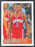 1996-97 Topps #171 Allen Iverson RC product image 1, provided for visual reference and product detail review