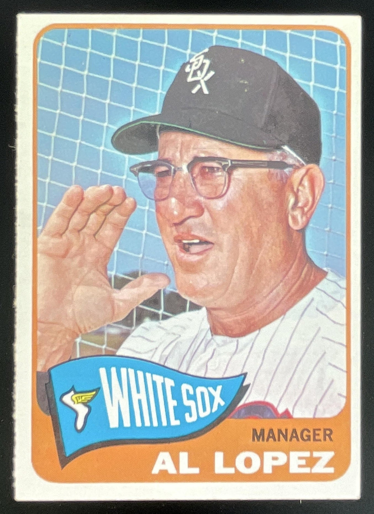 1965 Topps #414 Al Lopez product image 1, provided for visual reference and product detail review
