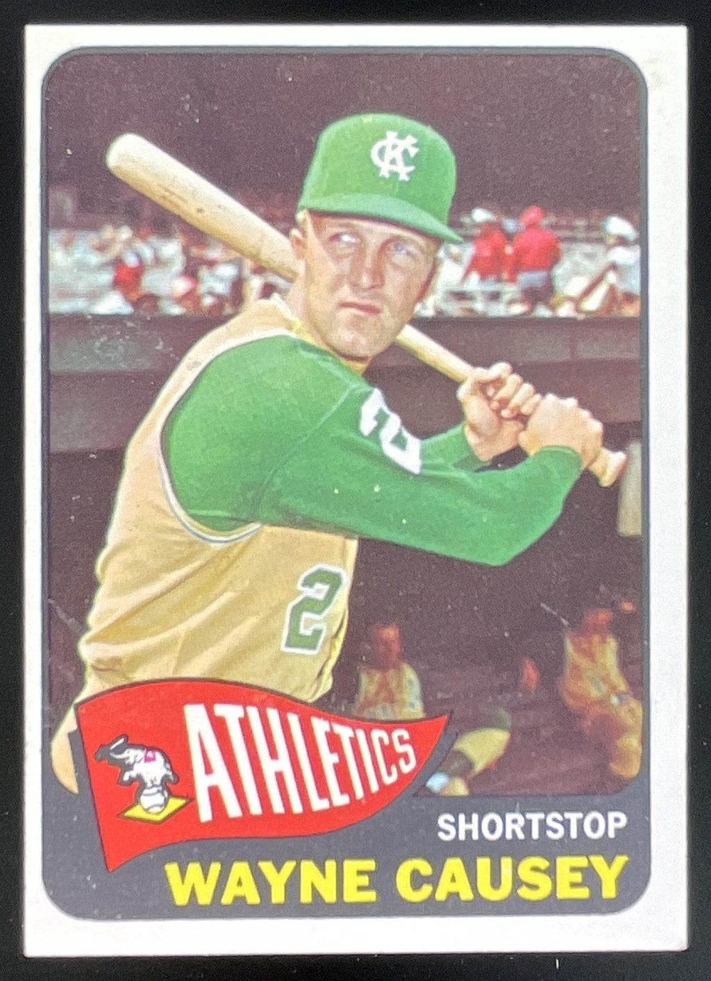 1965 Topps #425 Wayne Causey product image 1, provided for visual reference and product detail review