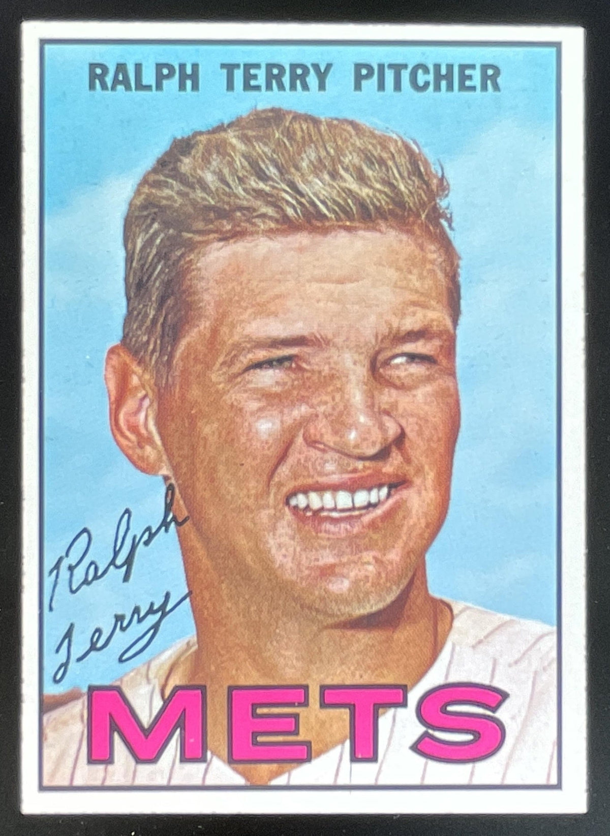 1967 Topps #59 Ralph Terry product image 1, provided for visual reference and product detail review