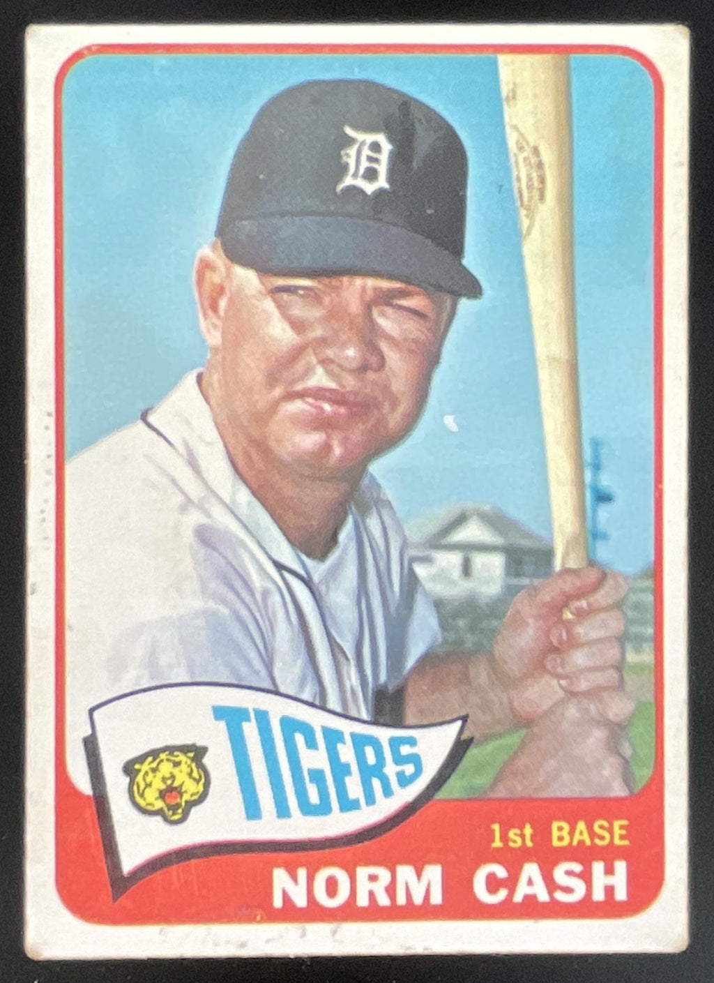 1965 Topps #153 Norm Cash product image 1, provided for visual reference and product detail review