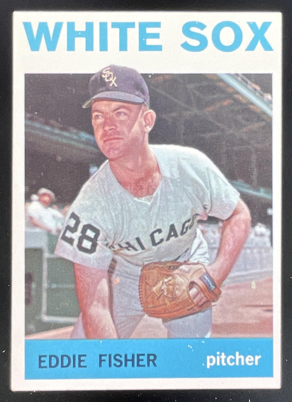 1964 Topps #66 Eddie Fisher product image 1, provided for visual reference and product detail review