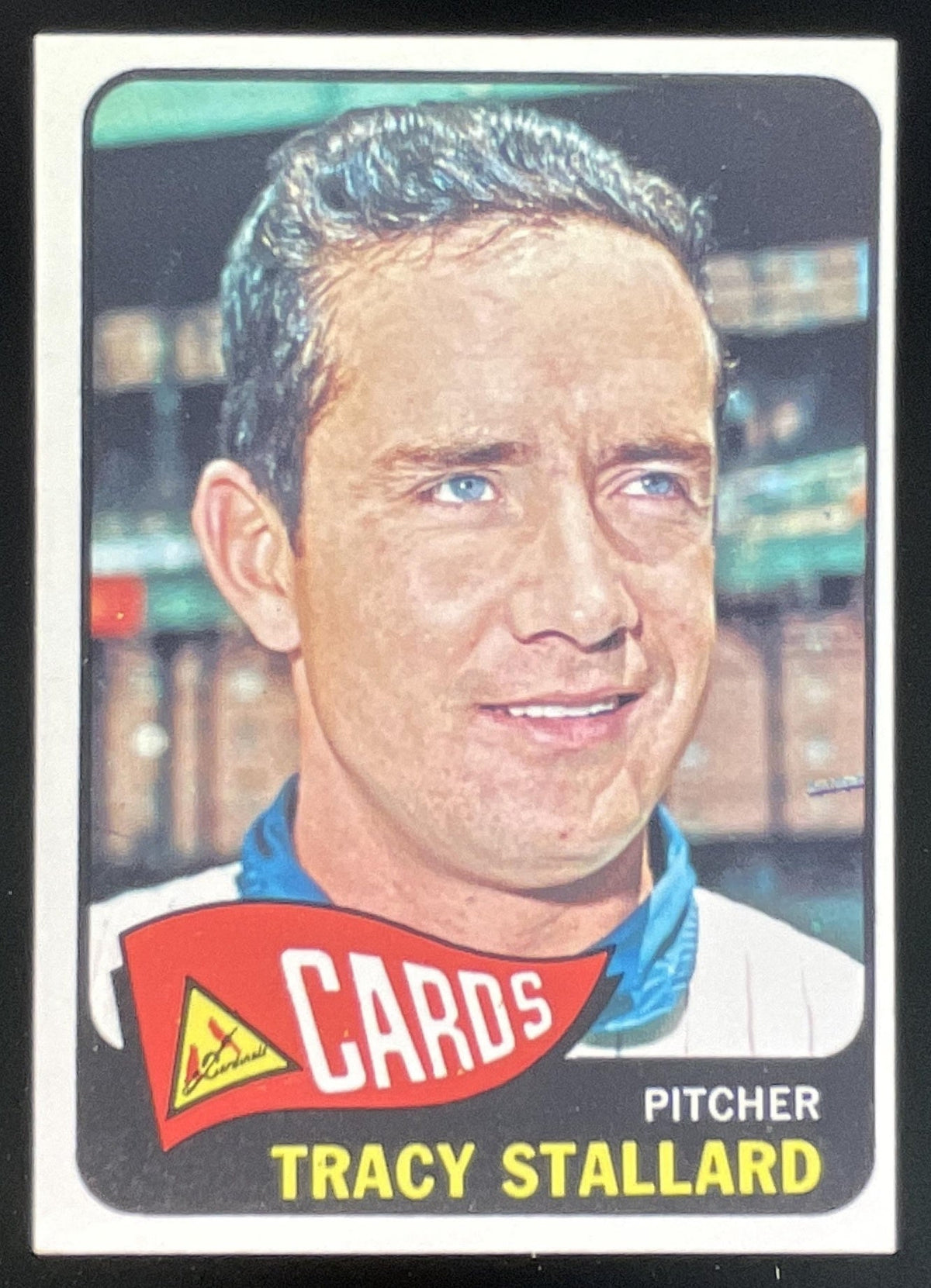 1965 Topps #491 Tracy Stallard product image 1, provided for visual reference and product detail review