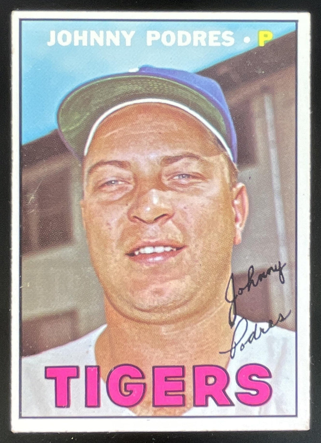 1967 Topps #284 Johnny Podres product image 1, provided for visual reference and product detail review