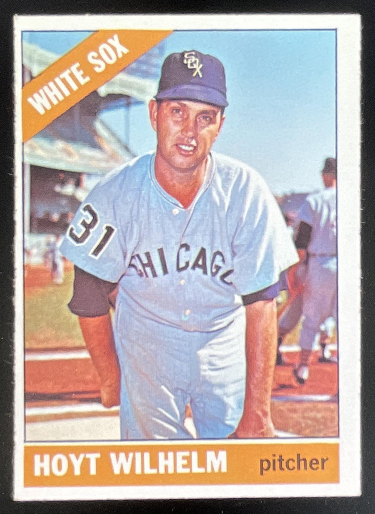1966 Topps #510 Hoyt Wilhelm product image 1, provided for visual reference and product detail review