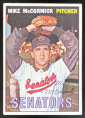 1967 Topps #86 Mike McCormick product image 1, provided for visual reference and product detail review