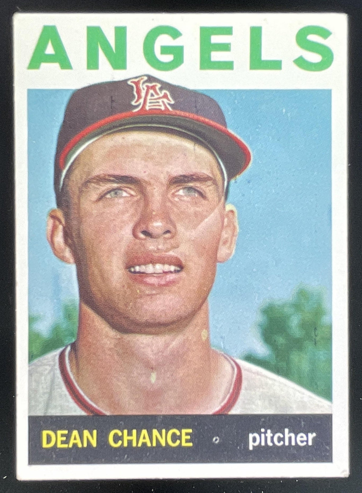 1964 Topps #32 Dean Chance product image 1, provided for visual reference and product detail review