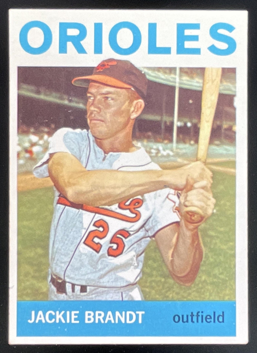 1964 Topps #399 Jackie Brandt product image 1, provided for visual reference and product detail review