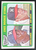 1965 Topps #82 Braves 1965 Rookie Stars Santos Alomar John Braun RS, RC product image 1, provided for visual reference and