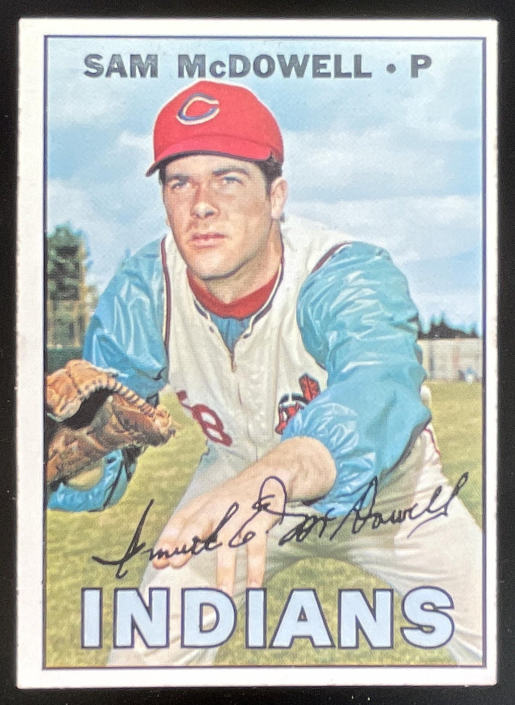 1967 Topps #295 Sam McDowell product image 1, provided for visual reference and product detail review