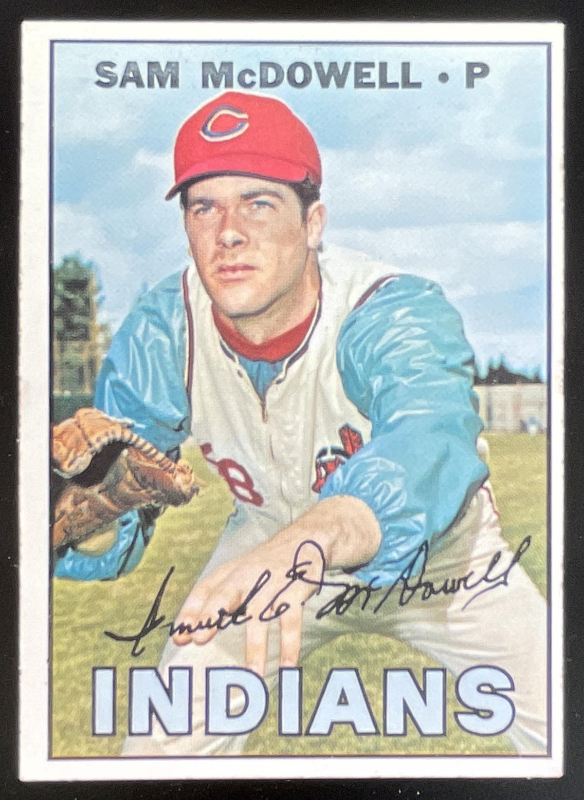 1967 Topps #295 Sam McDowell product image 1, provided for visual reference and product detail review