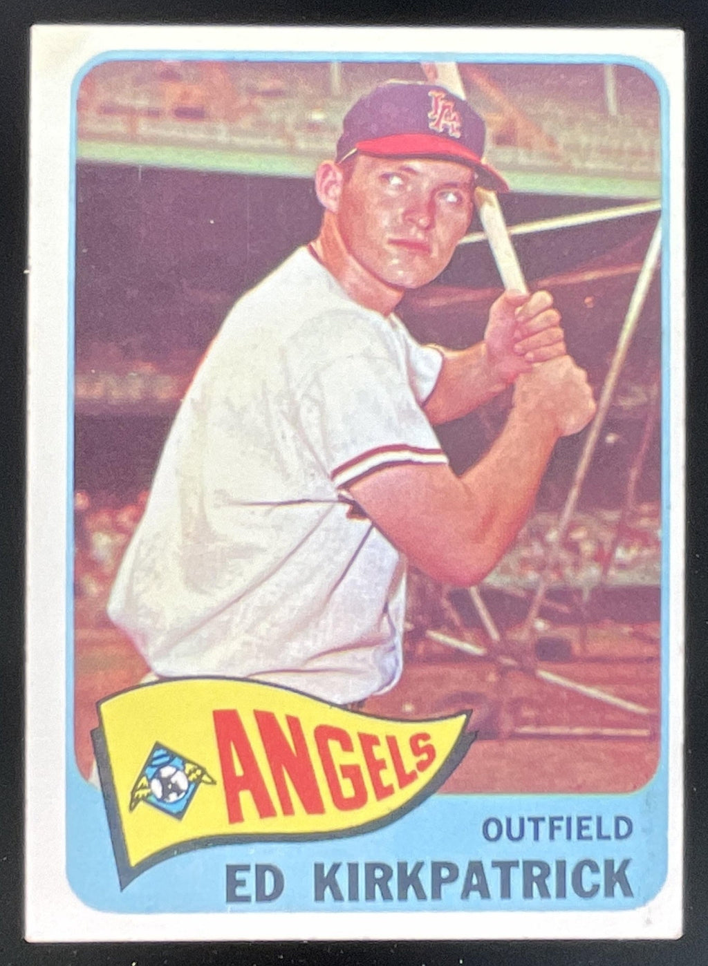 1965 Topps #393 Ed Kirkpatrick product image 1, provided for visual reference and product detail review
