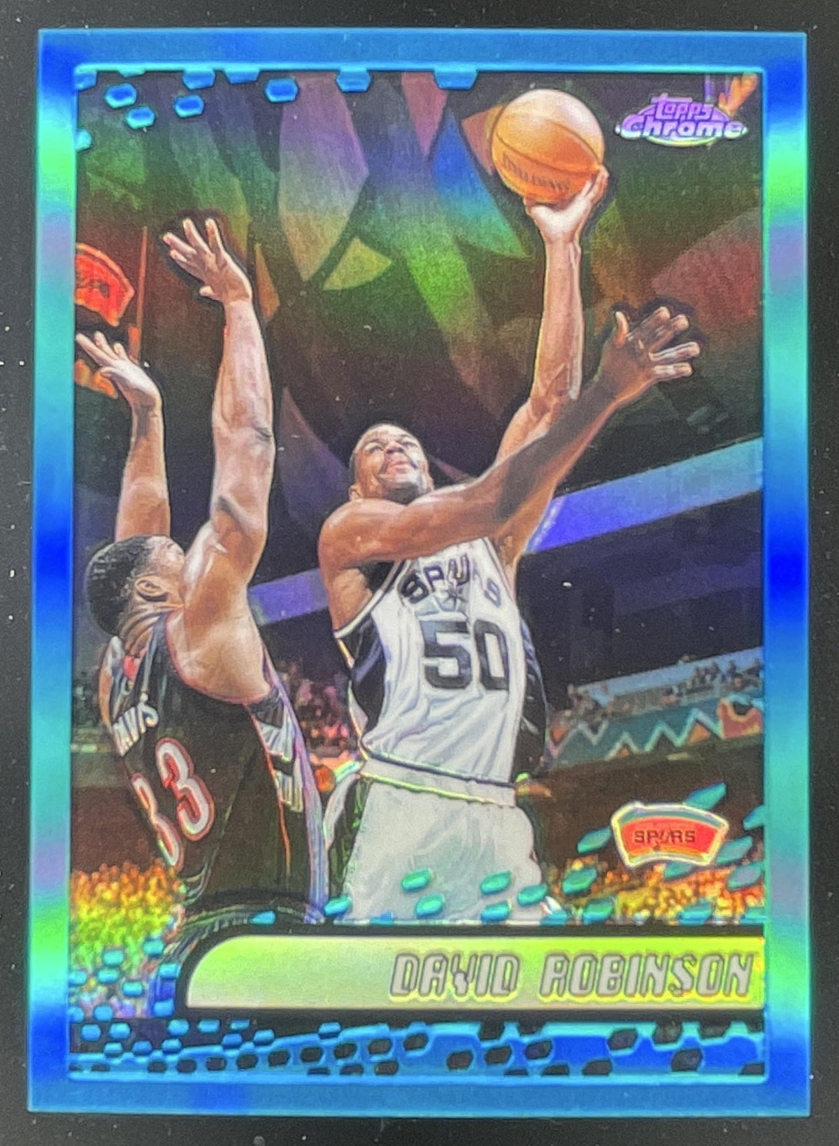 2001-02 Topps Chrome Refractors #41 David Robinson product image 1, provided for visual reference and product detail review
