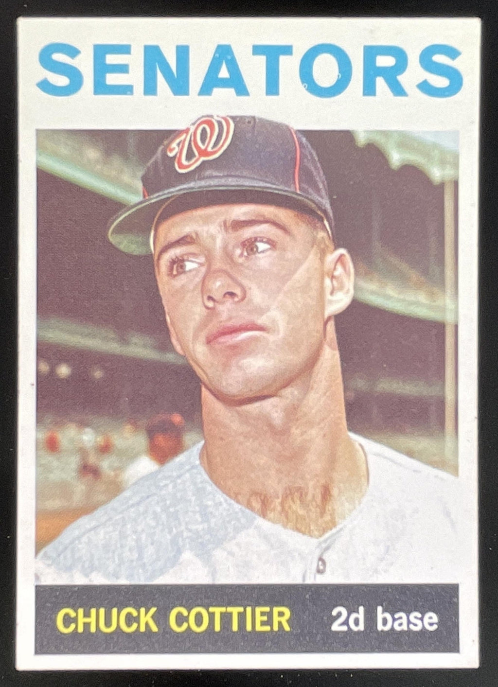1964 Topps #397 Chuck Cottier product image 1, provided for visual reference and product detail review