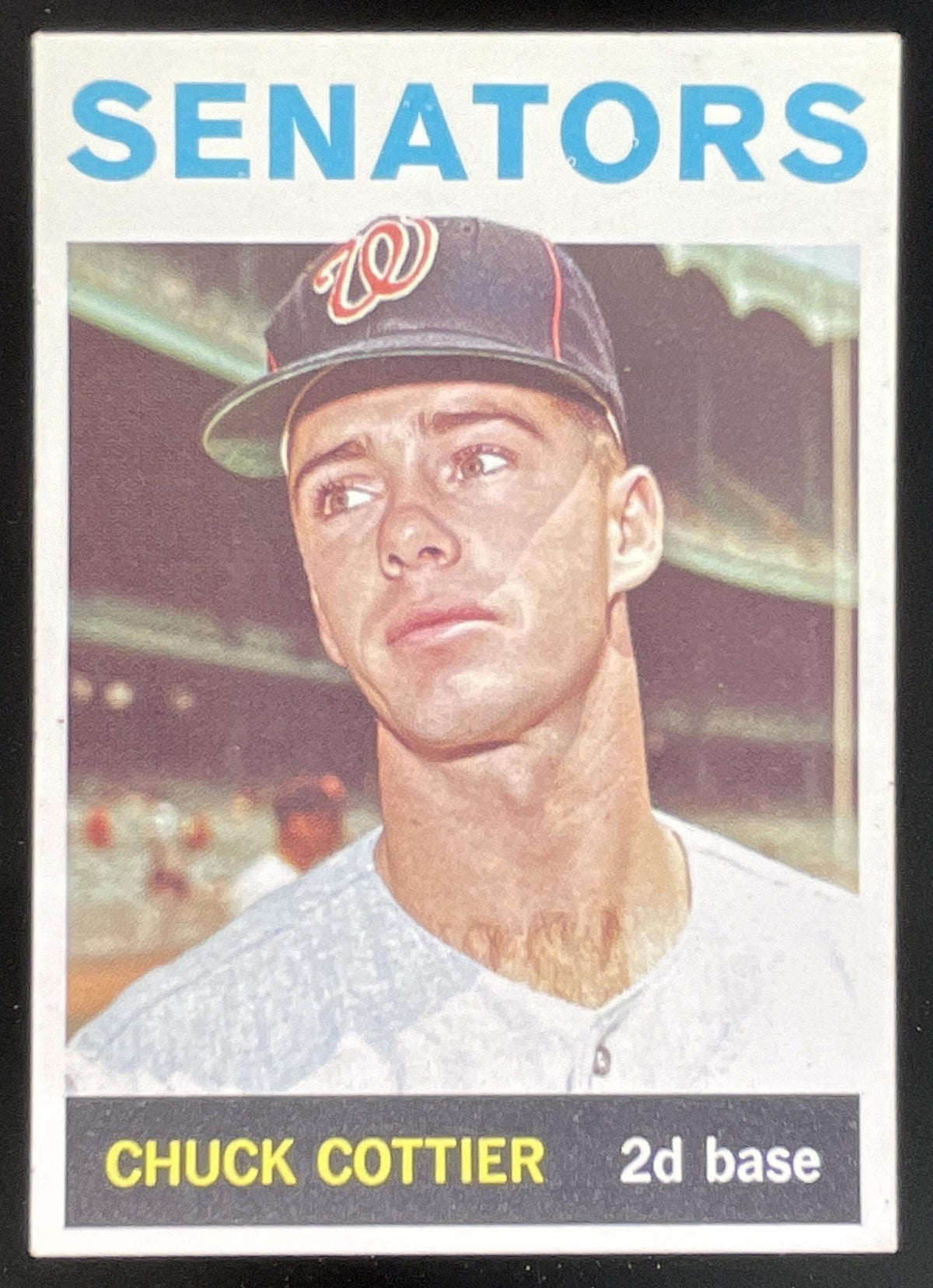 1964 Topps #397 Chuck Cottier product image 1, provided for visual reference and product detail review