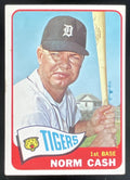 1965 Topps #153 Norm Cash product image 1, provided for visual reference and product detail review