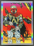 2023 Topps Chrome Star Wars Galaxy Darth Vader's Bounty Hunters Boba Fett product image 1, provided for visual reference and