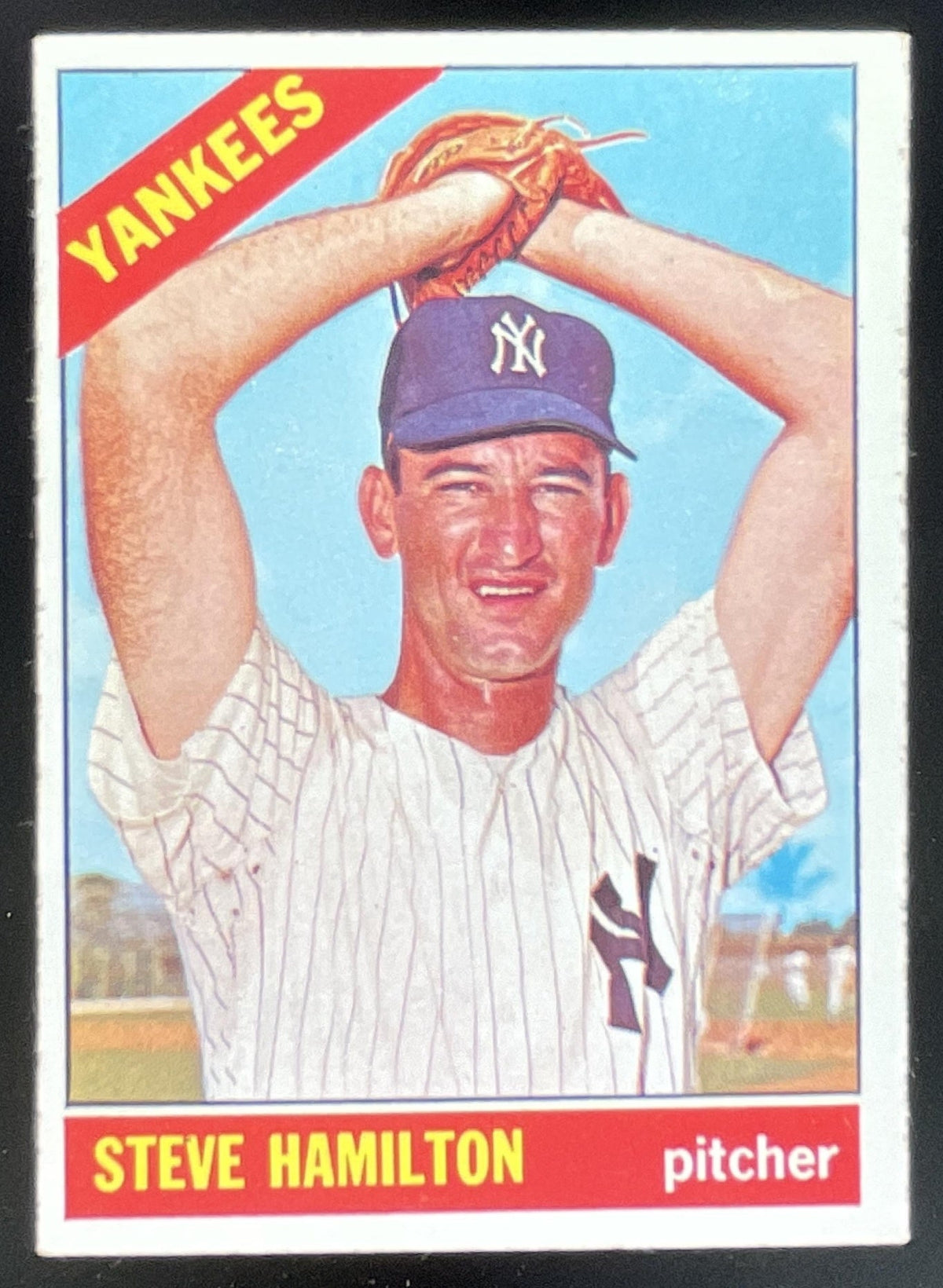 1966 Topps #503 Steve Hamilton product image 1, provided for visual reference and product detail review