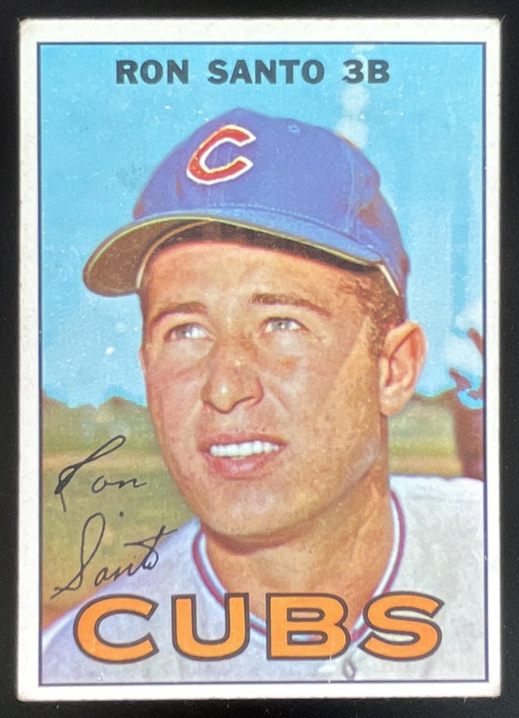 1967 Topps #70 Ron Santo product image 1, provided for visual reference and product detail review