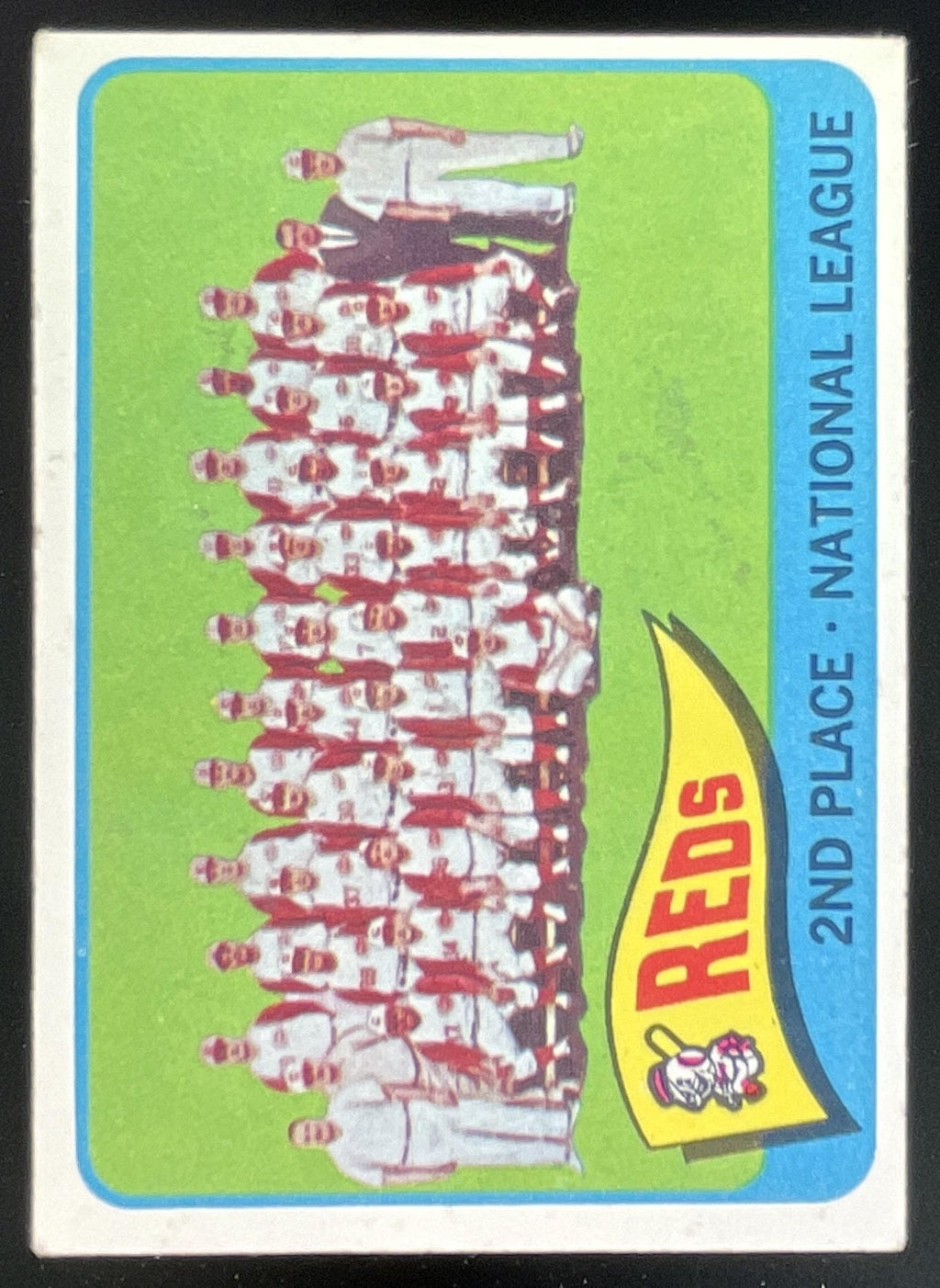 1965 Topps #316 Cincinnati Reds product image 1, provided for visual reference and product detail review
