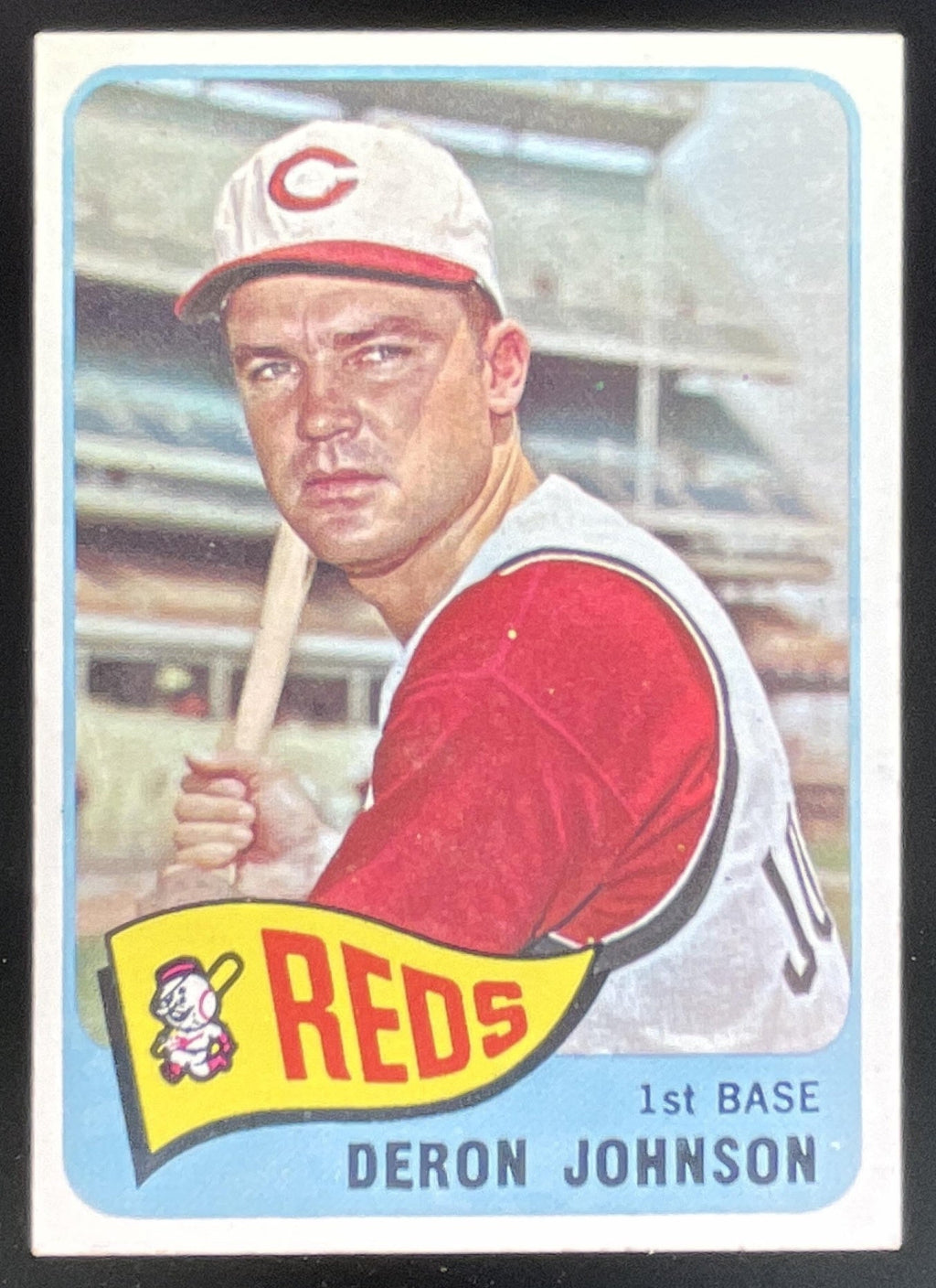 1965 Topps #75 Deron Johnson product image 1, provided for visual reference and product detail review