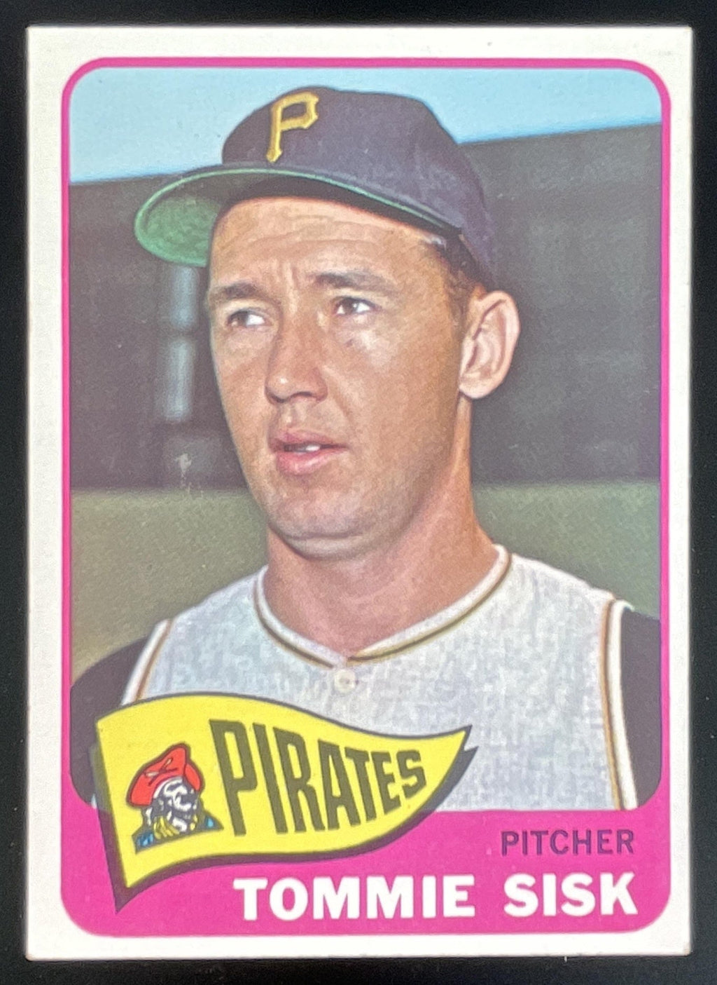 1965 Topps #558 Tommie Sisk product image 1, provided for visual reference and product detail review